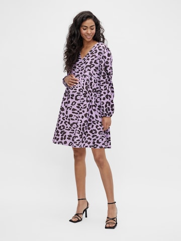 Robe 'Maj Tess' MAMALICIOUS en violet