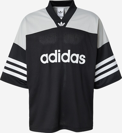 ADIDAS ORIGINALS Majica veličine XS u siva / crna / bijela, Pregled proizvoda