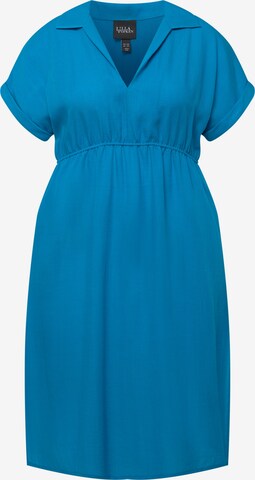 Robe Ulla Popken en bleu : devant