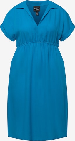 Robe Ulla Popken en bleu : devant