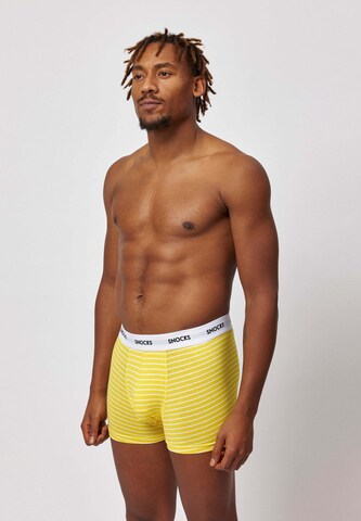 SNOCKS Boxer shorts in Yellow