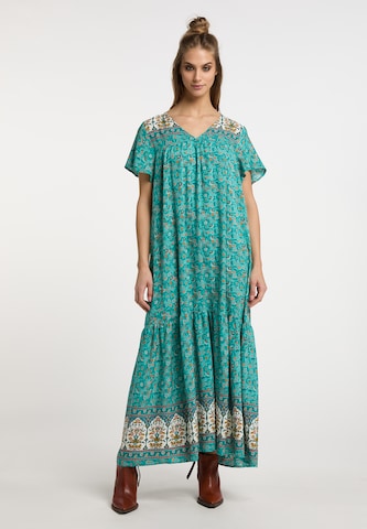 usha FESTIVAL Summer dress in Blue: front