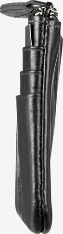Braun Büffel Key Ring 'Arezzo' in Black