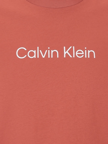 Calvin Klein Big & Tall Shirt 'HERO' in Oranje