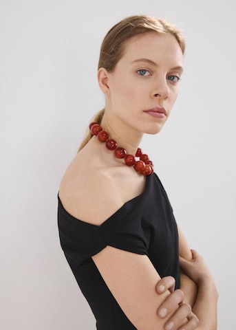 MANGO Kleid in Beige