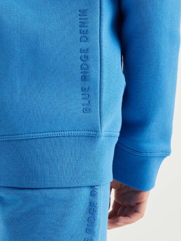 WE Fashion Sweatjacke in Blau