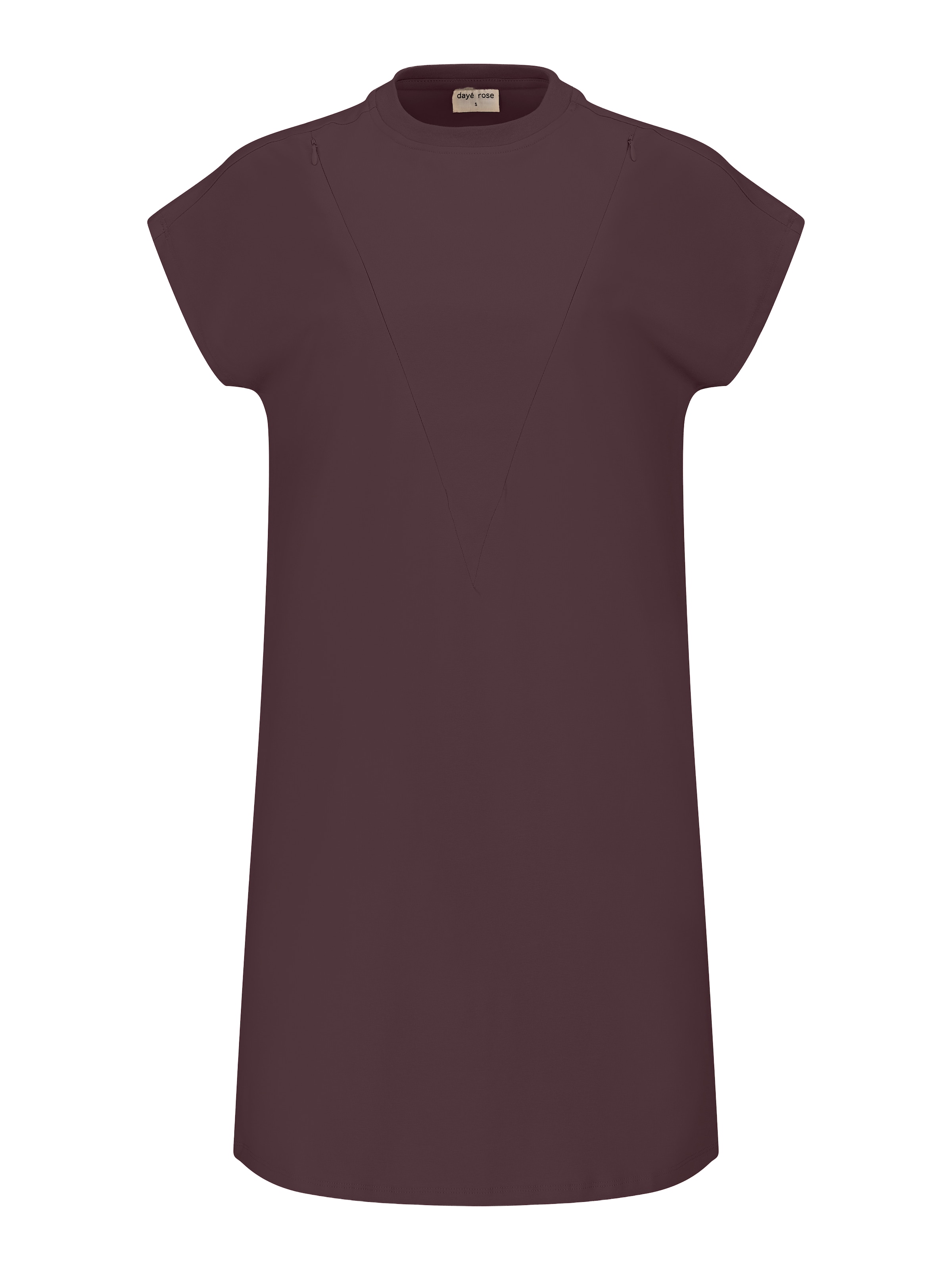 dayê rose Shirt Dress in Purple: front