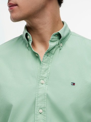 Coupe regular Chemise TOMMY HILFIGER en vert
