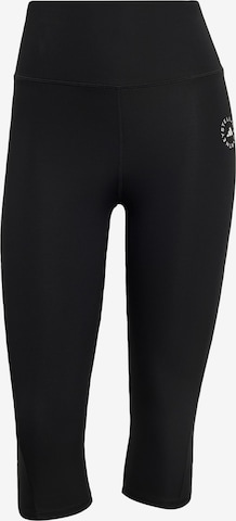 Skinny Pantalon de sport ADIDAS BY STELLA MCCARTNEY en noir : devant