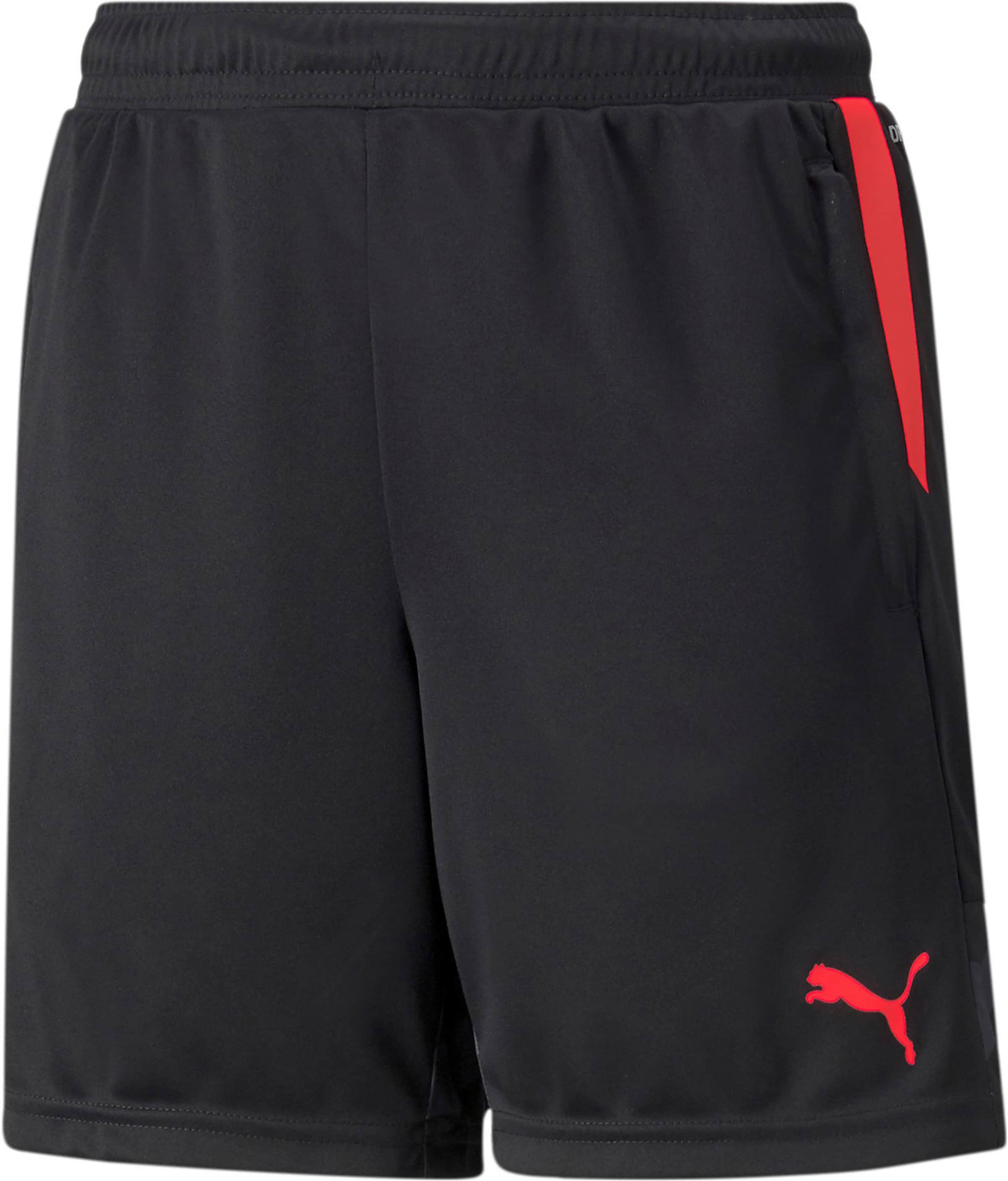PUMA Regular Sportshorts 'Individualcup' in Schwarz: Vorderseite