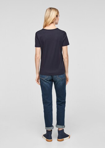 s.Oliver T-Shirt in Blau