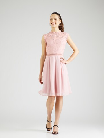 Robe de cocktail APART en rose : devant