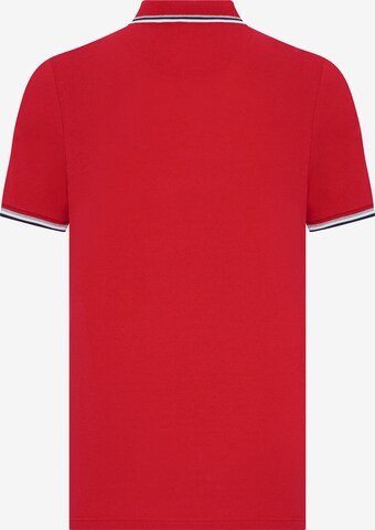 DENIM CULTURE Тениска 'Brenton' в червено