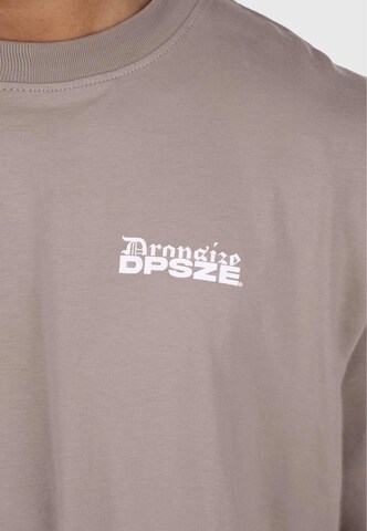 T-Shirt Dropsize en gris