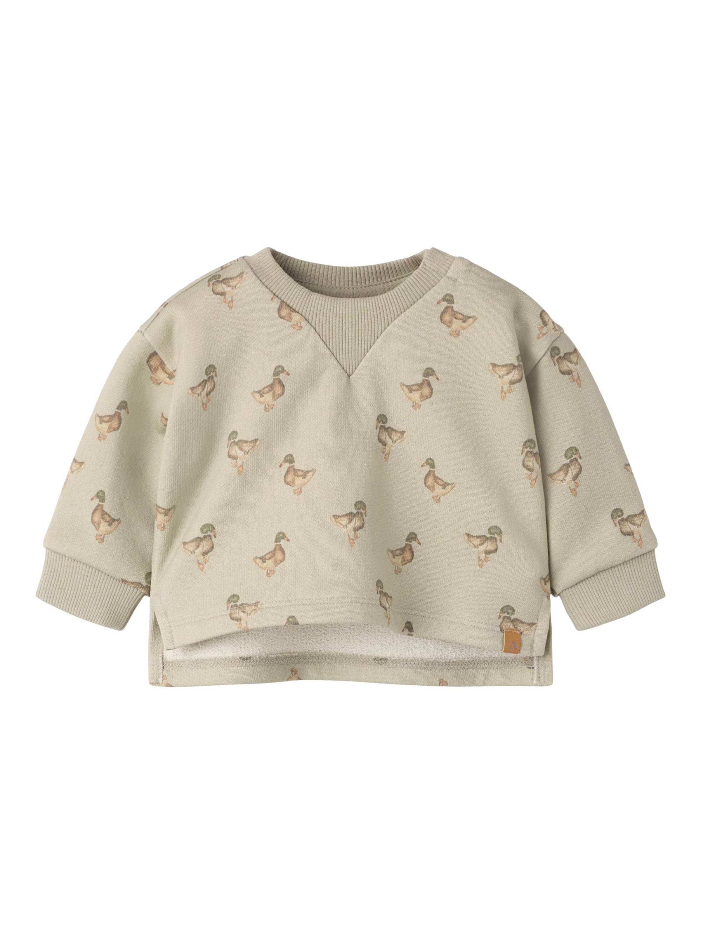 Lil'Atelier - Sudadera en verde: frente