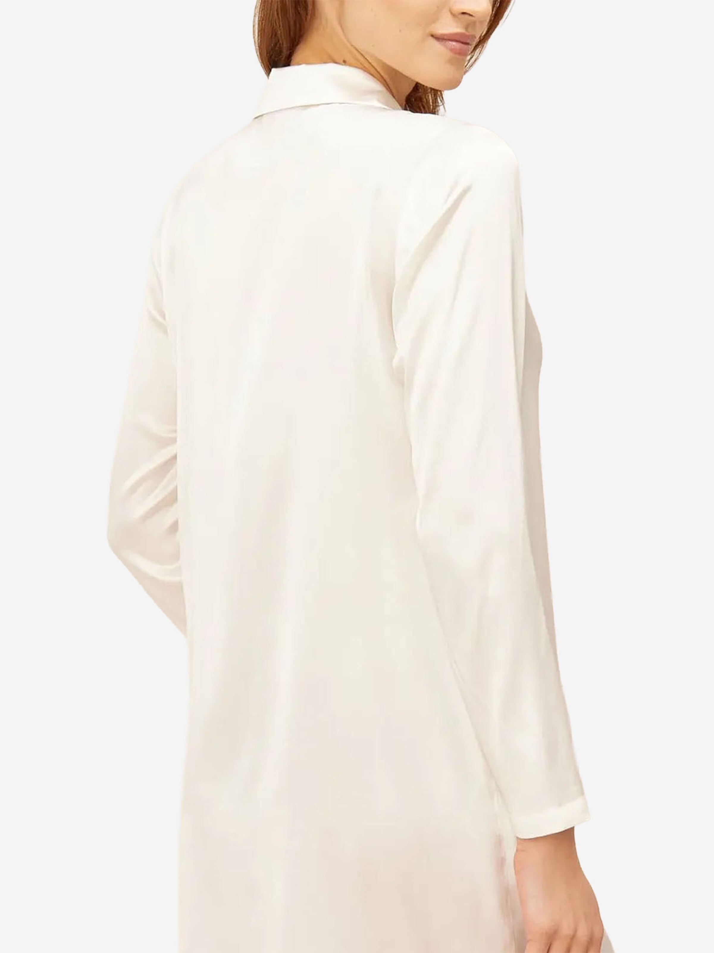 FÉRAUD PARIS Nightgown ' Boyfriend Style ' in White