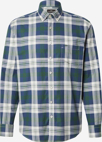 FYNCH-HATTON Regular Fit Paita värissä vihreä: etupuoli