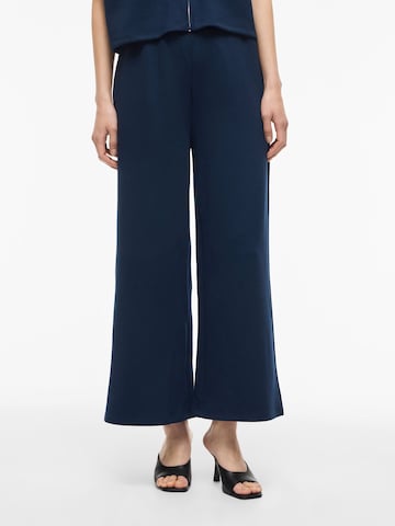 VILA Wide leg Pants 'VISiffi' in Blue: front