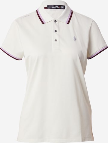 T-shirt fonctionnel Polo Ralph Lauren en blanc : devant