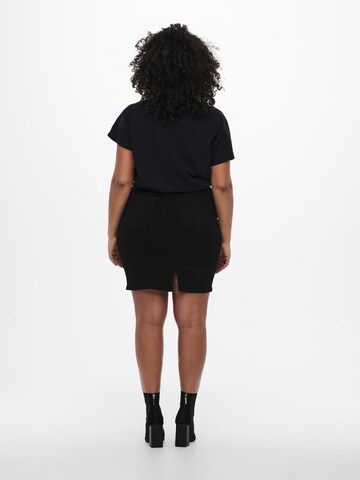 ONLY Carmakoma Skirt 'Thunder' in Black