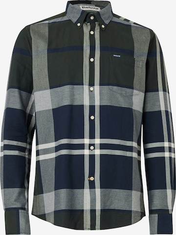 Barbour Hemd 'Dunoon' in Grün: Vorderseite