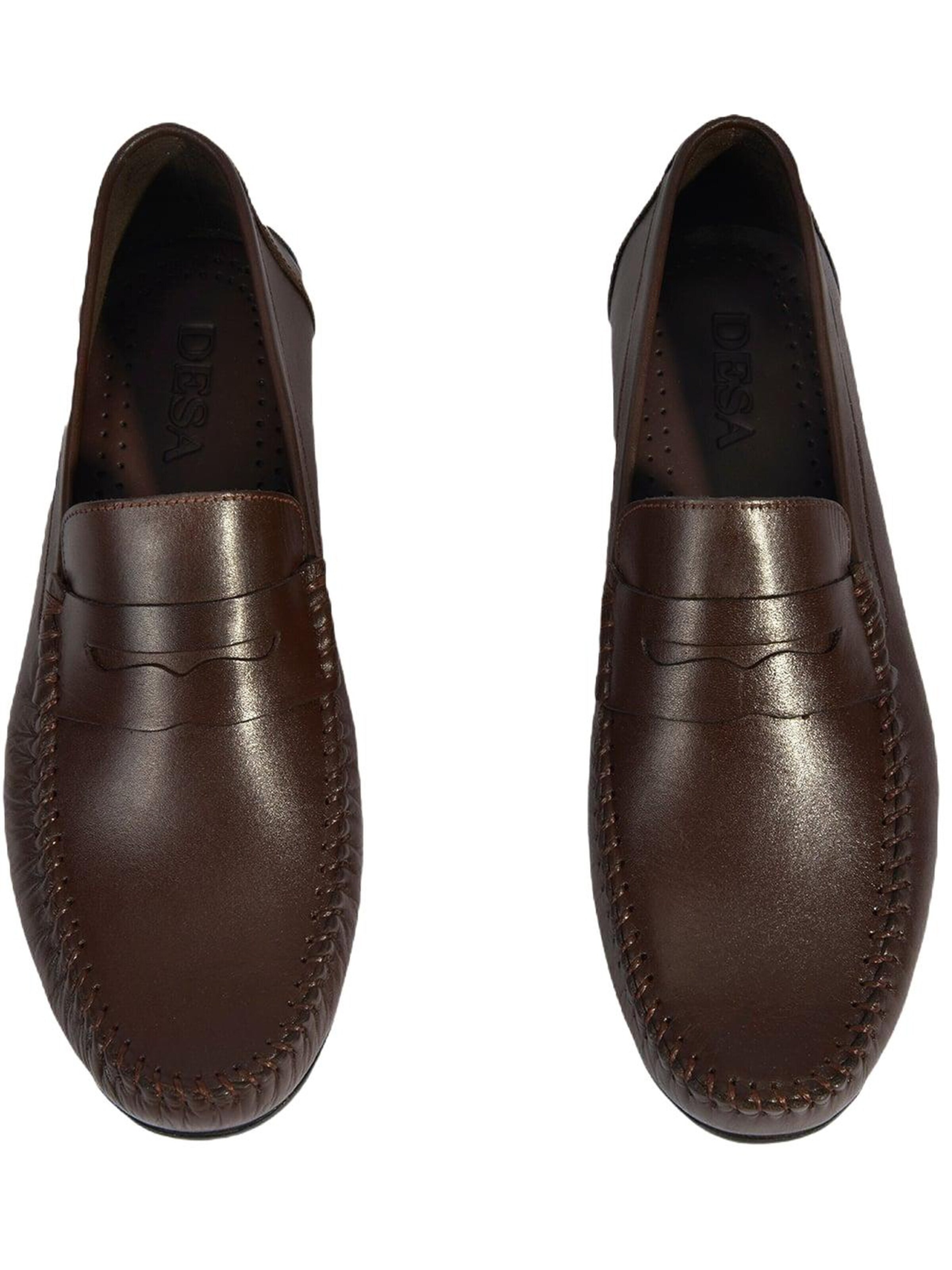 Desa Moccasins 'Slip-Ons' in Brown