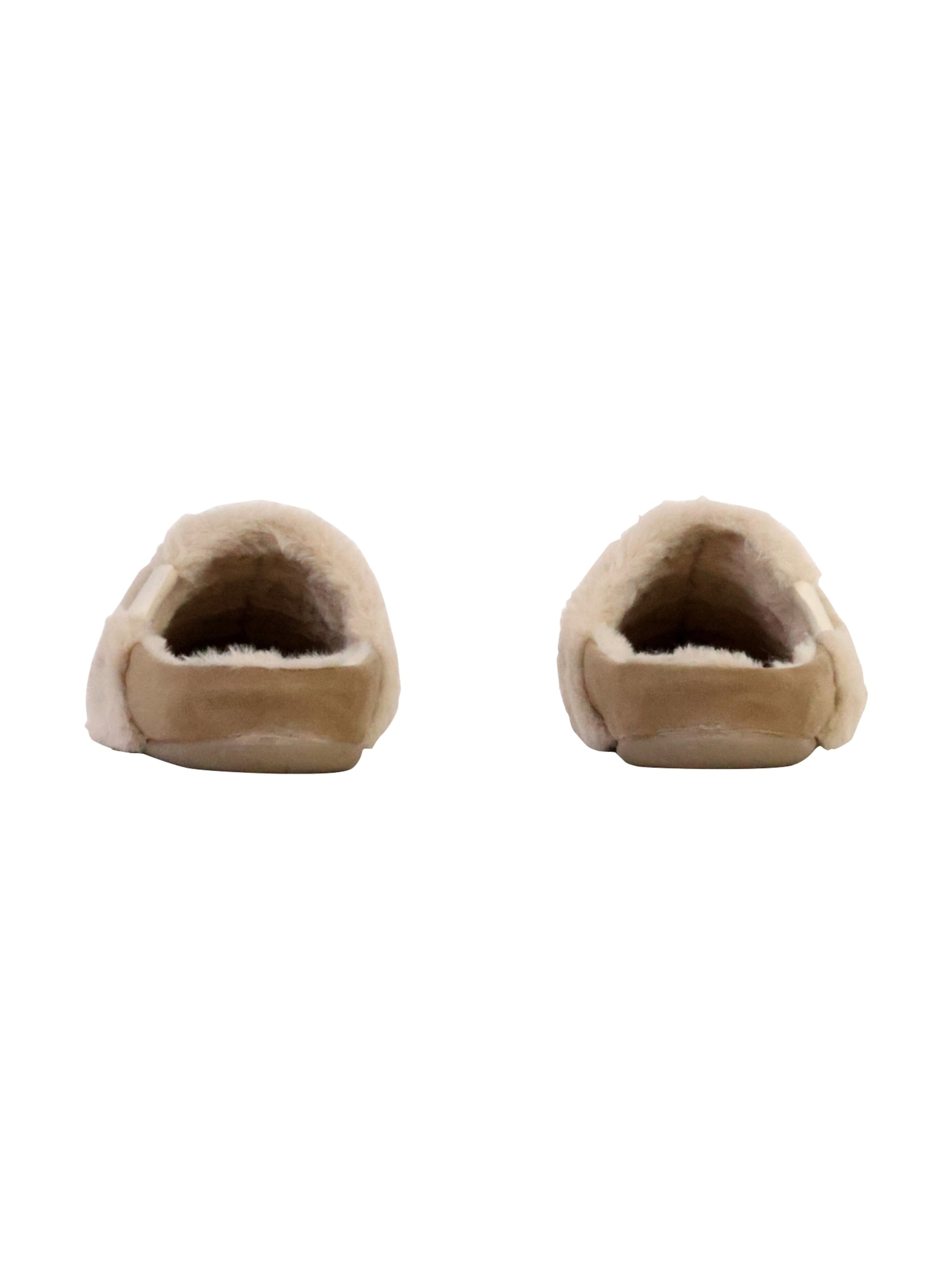 Zoccoletto 'Pantoletten zum Reinschlüpfen' di victoria in beige