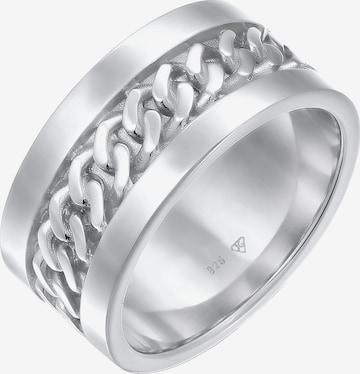 Bague ELLI en argent : devant