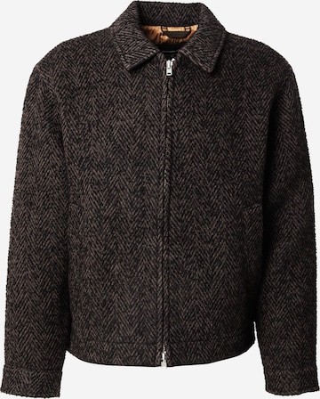 ruda Abercrombie & Fitch Demisezoninė striukė: priekis