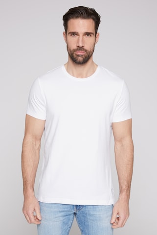 CAMP DAVID Shirt in White: front