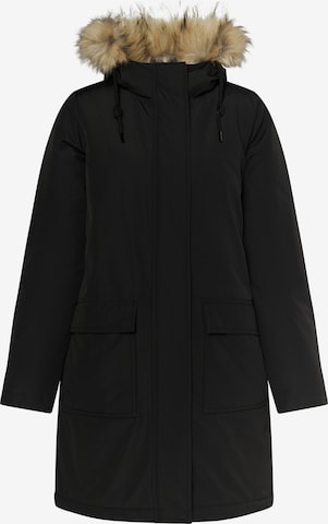 Parka d’hiver DreiMaster Klassik en noir : devant