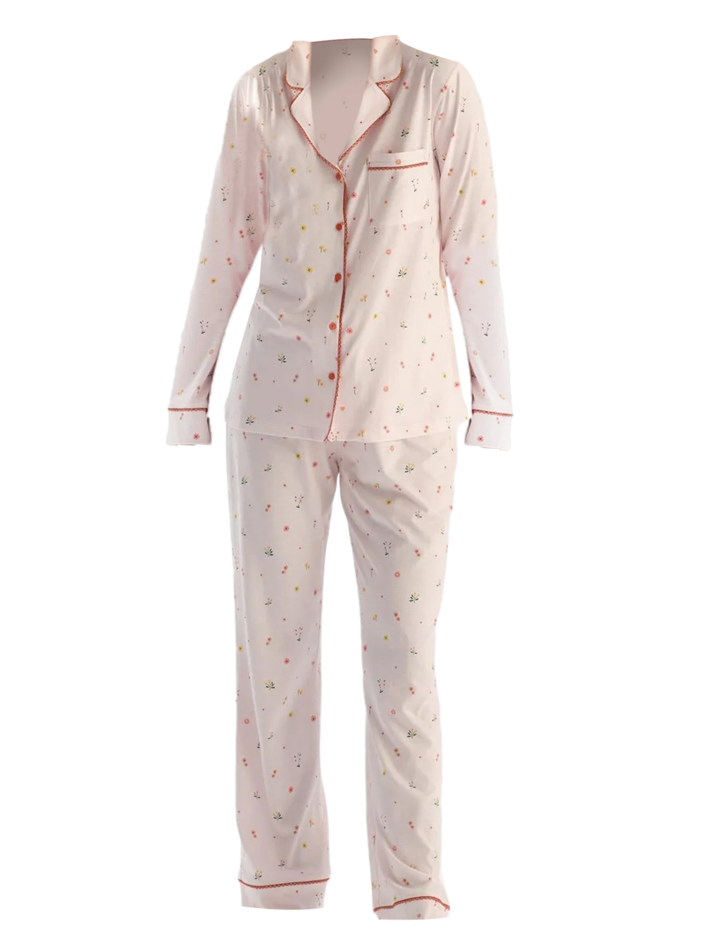 Dagi Pyjama in Roze: voorkant