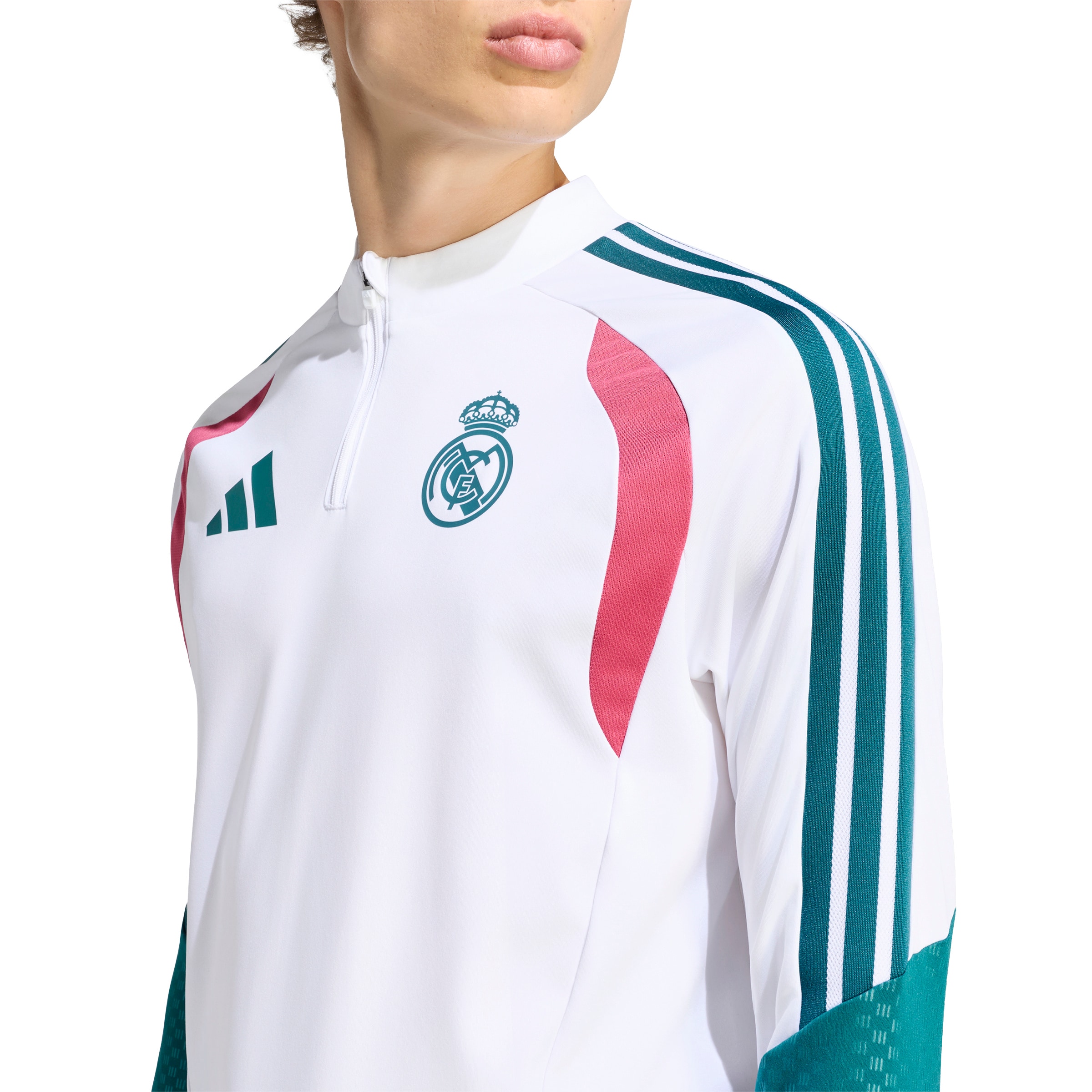 ADIDAS PERFORMANCE - Camiseta funcional 'REAL' en blanco