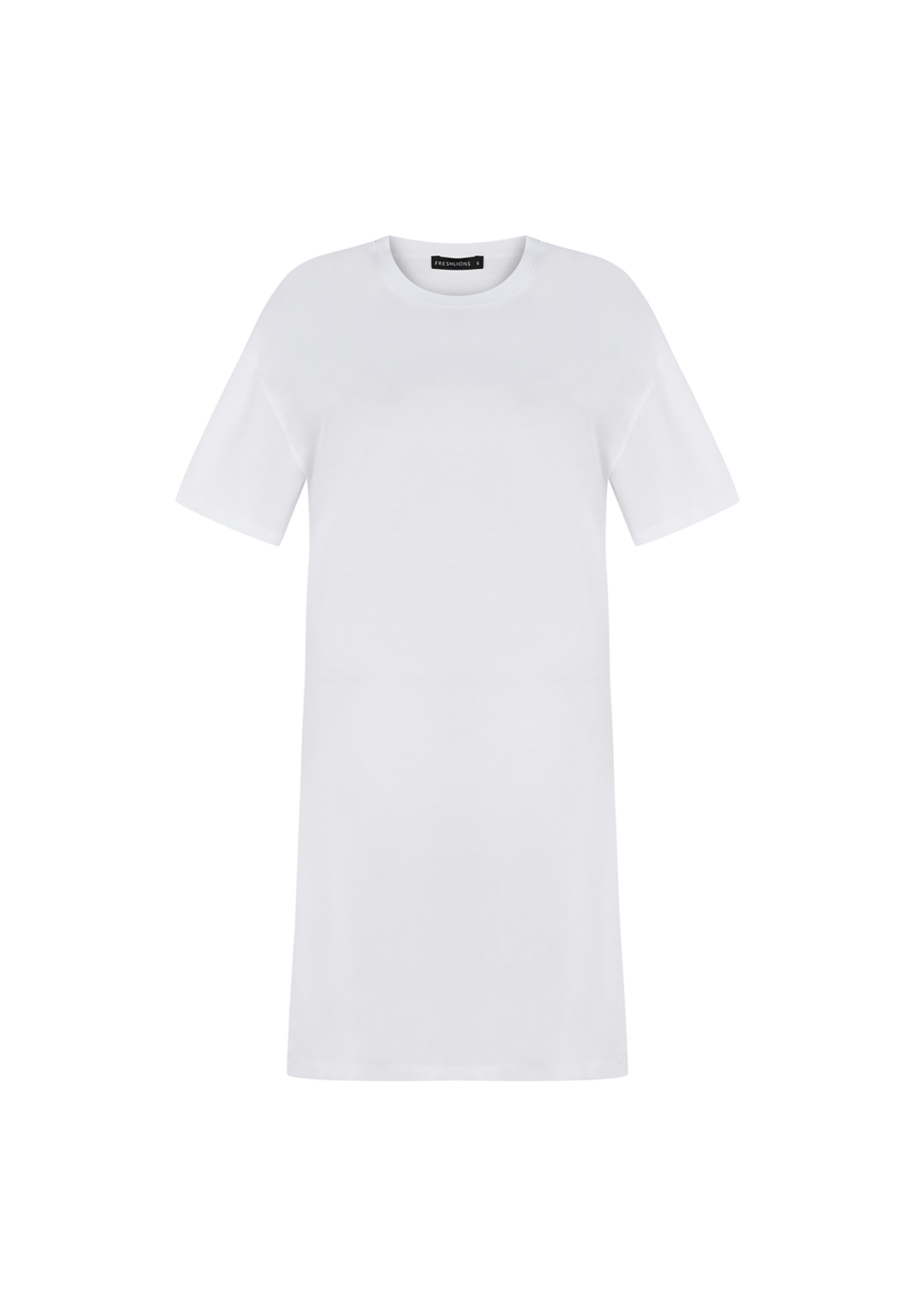 FRESHLIONS Sommerkleid 'Mariana' in Weiß: Vorderseite