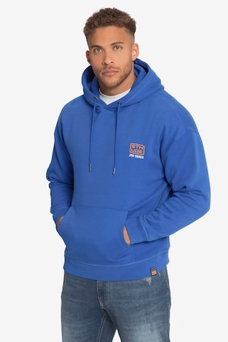 STHUGE Sweatshirt in Blauw: voorkant