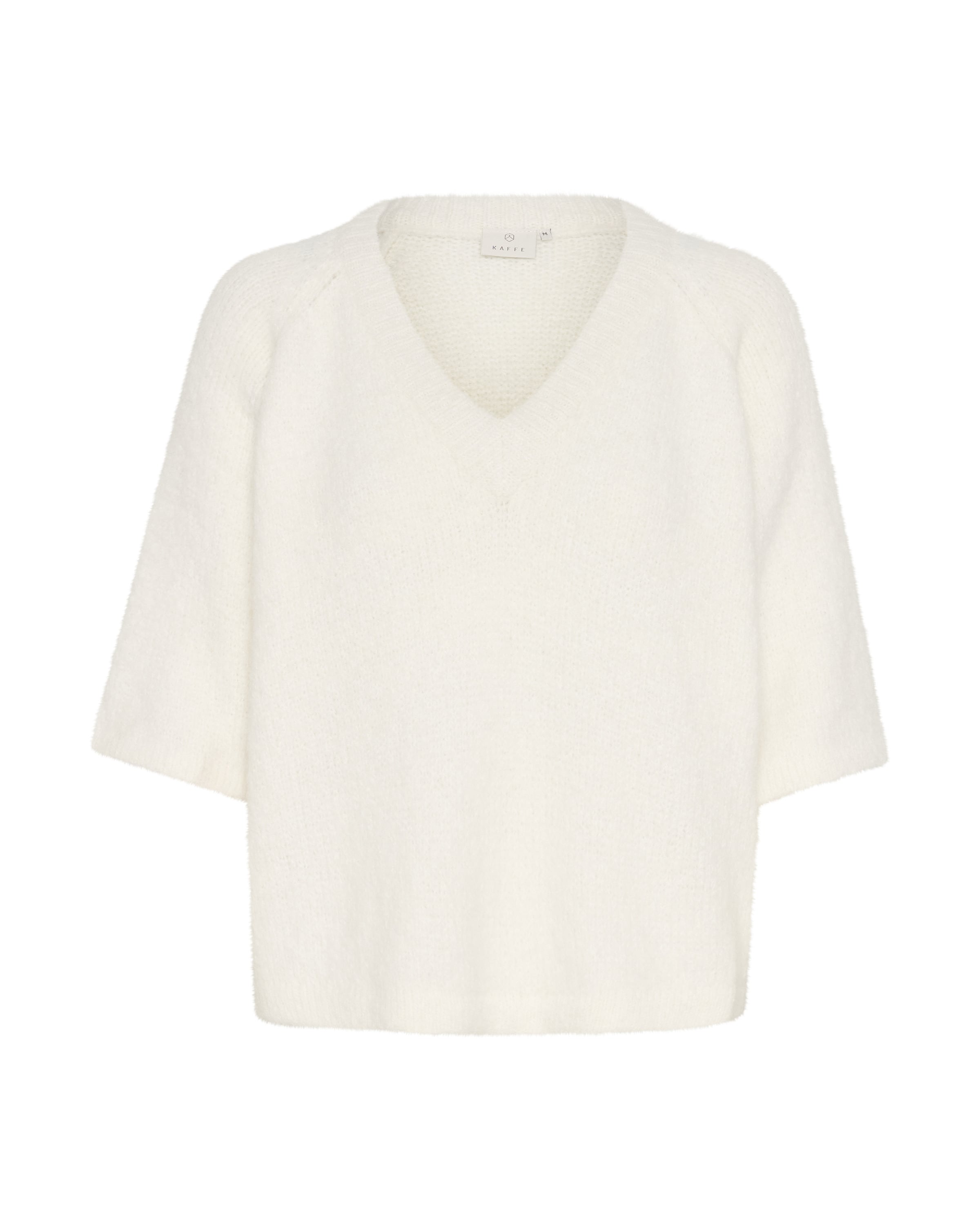 Kaffe Pullover 'KAEmilie' in Weiß: Vorderseite