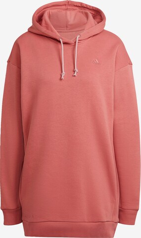 ADIDAS SPORTSWEAR Athletic Sweatshirt 'All Szn Fleece Long' in Red: front