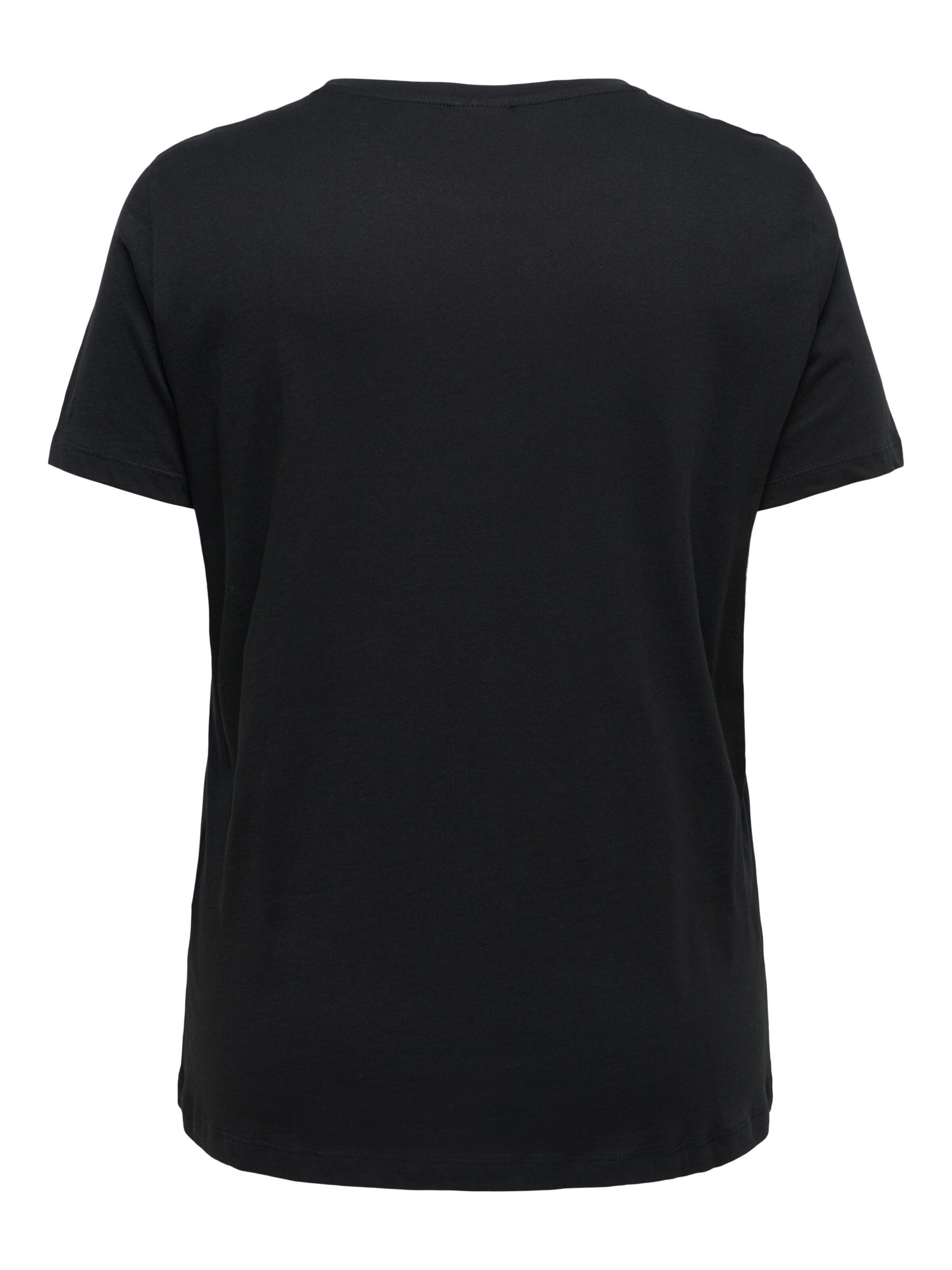 T-shirt 'ONCXMAS YRSA CHRISTMAS' ONLY Curve en noir