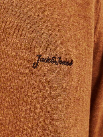 JACK & JONES Pullover in Braun