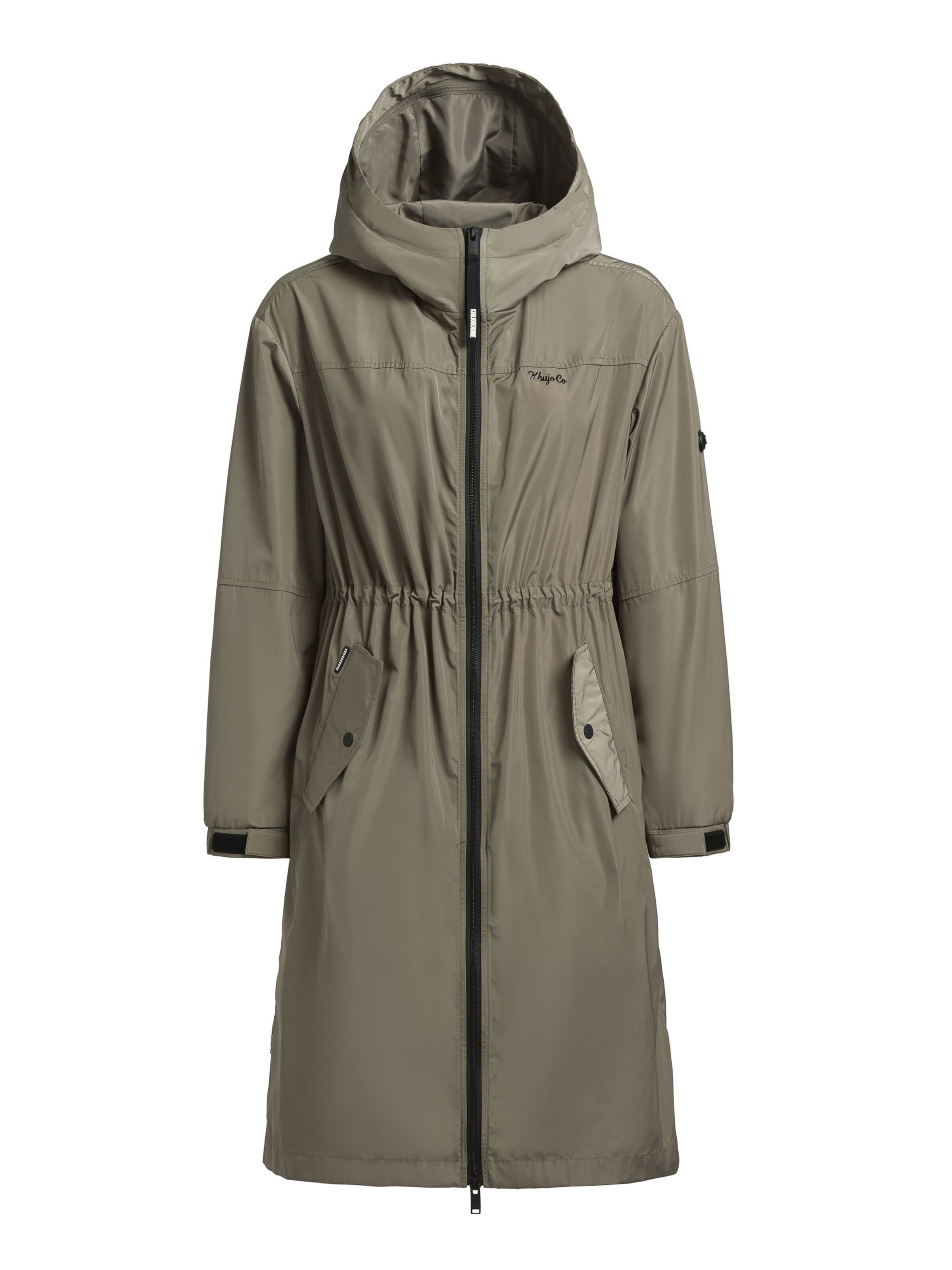 khujo Between-seasons coat 'Zlata' in Olive, Item view