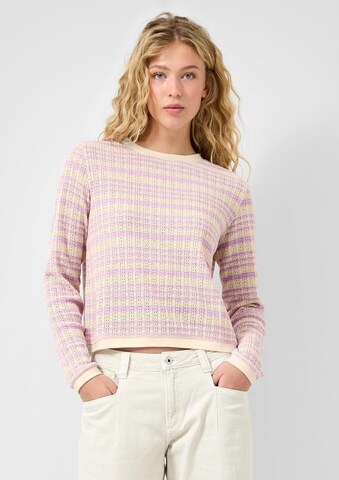 QS T-Shirt in Pink: Vorderseite