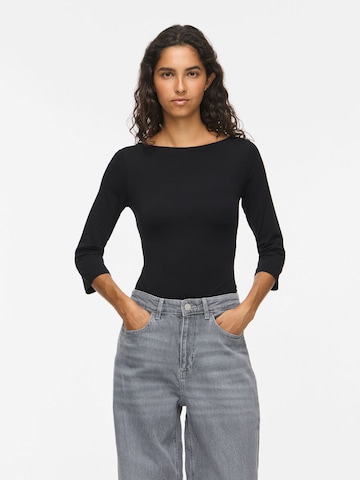 T-shirt 'VIEmilie' VILA en noir : devant