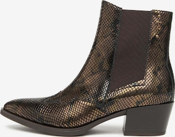 Chelsea Boots 'Badia' Nero Giardini en marron : devant