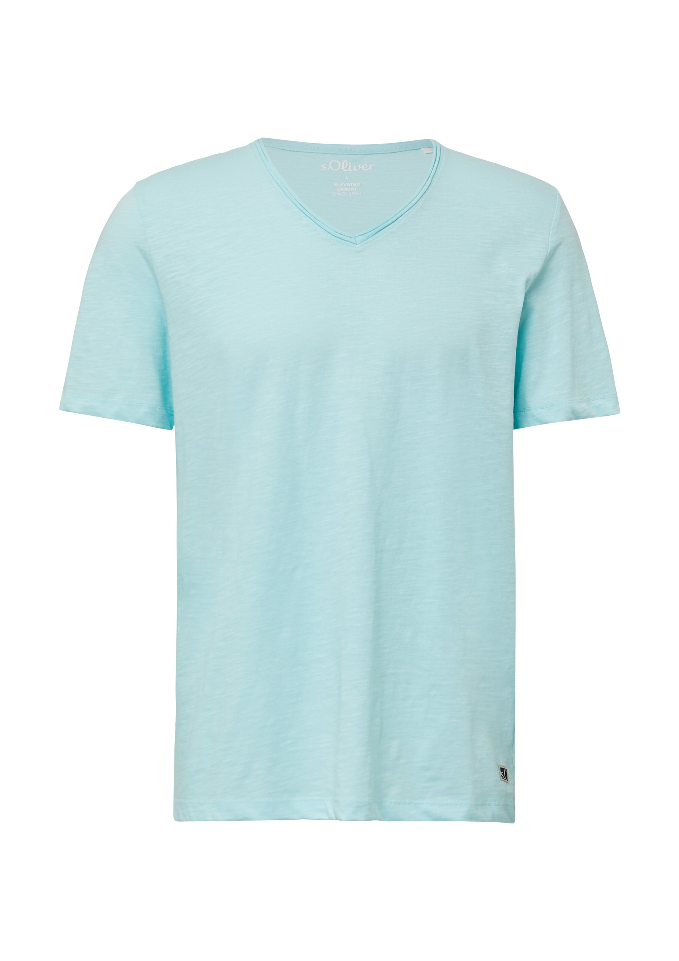 T-Shirt s.Oliver en vert : devant