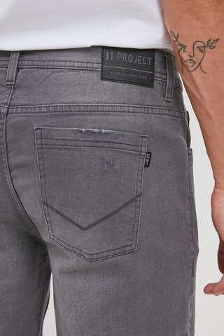 11 Project Slimfit 5-Pocket-Jeans Pierino in Grau