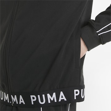 PUMA Athletic Jacket in Black