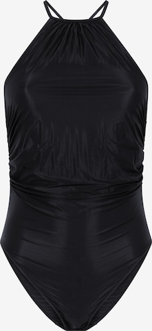 HunkemöllerBodi - crna boja: prednji dio