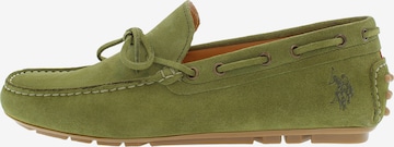 U.S. POLO ASSN. Moccasin 'Pablo' in Green: front