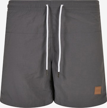 Shorts de bain Urban Classics en gris : devant