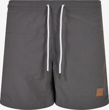 Pantaloncini da bagno di Urban Classics in grigio: frontale